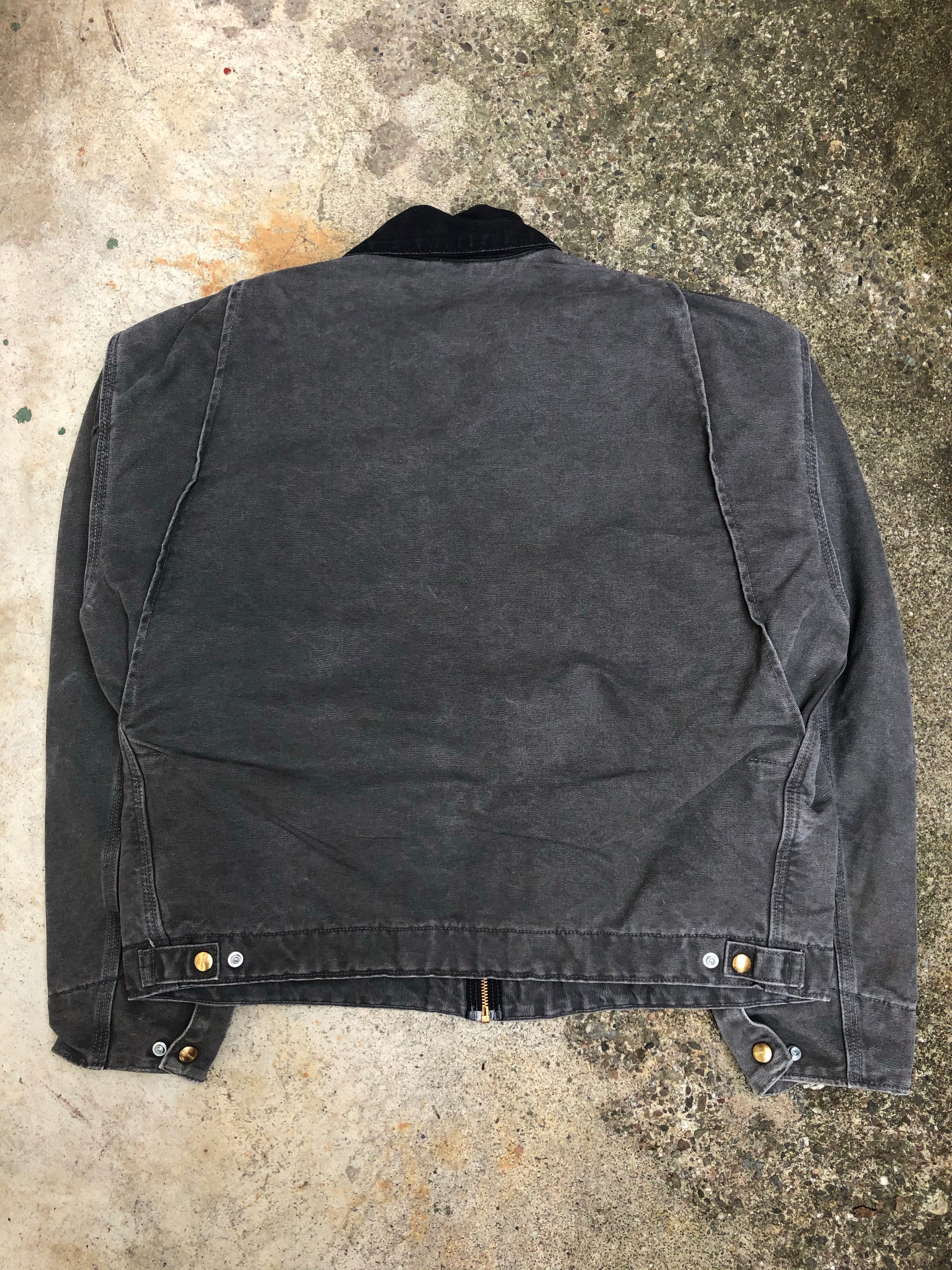 1990s Carhartt Cement Grey Lined Work Jacket (M/L)