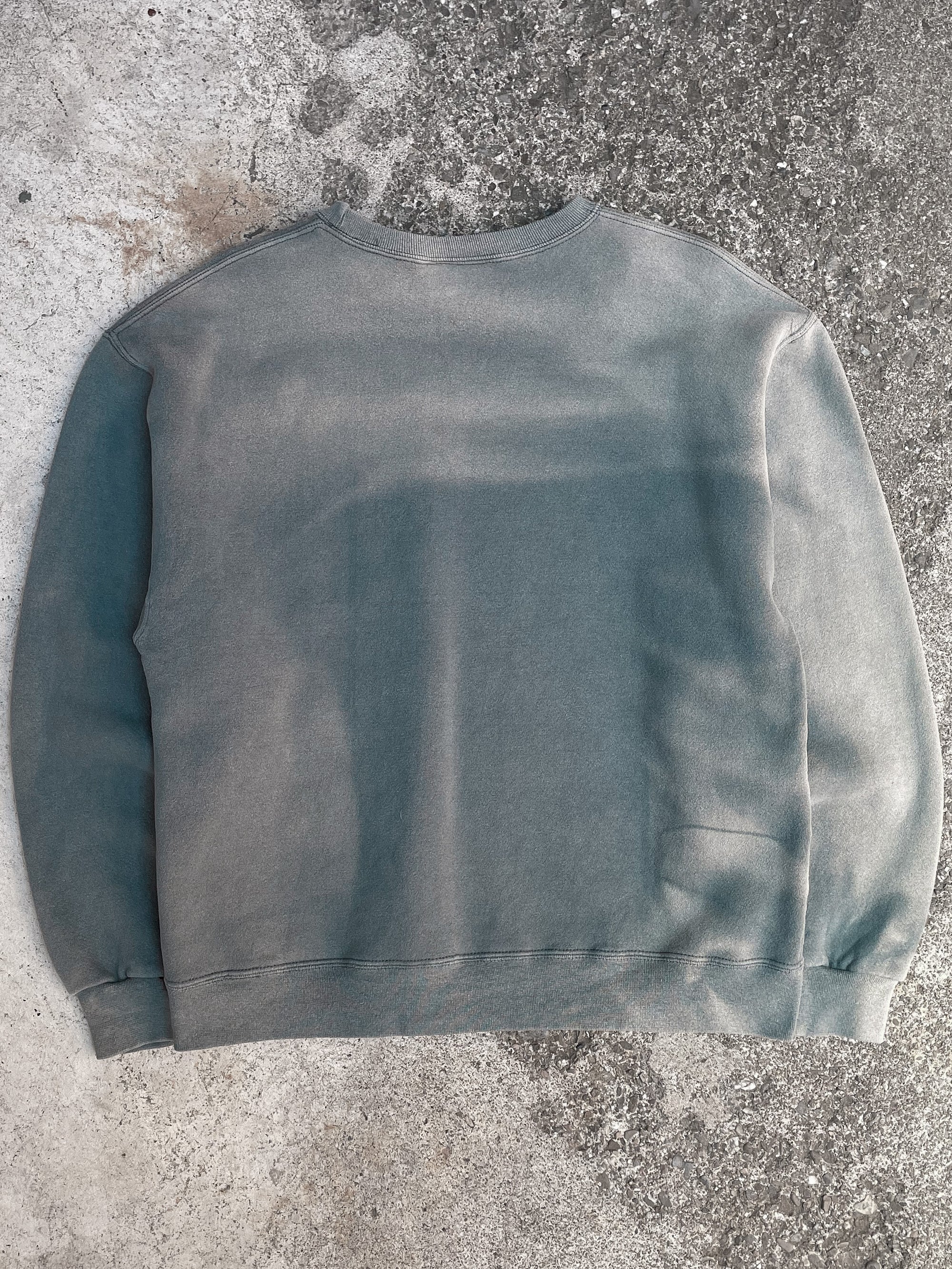 Russell Sun Faded Green Sweatshirt