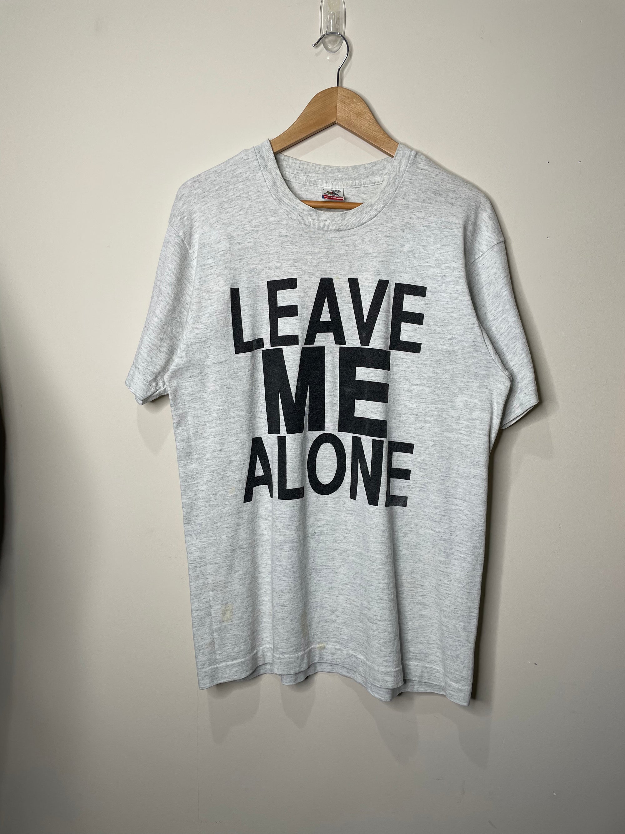 1990s “Leave Me Alone” Tee (M)