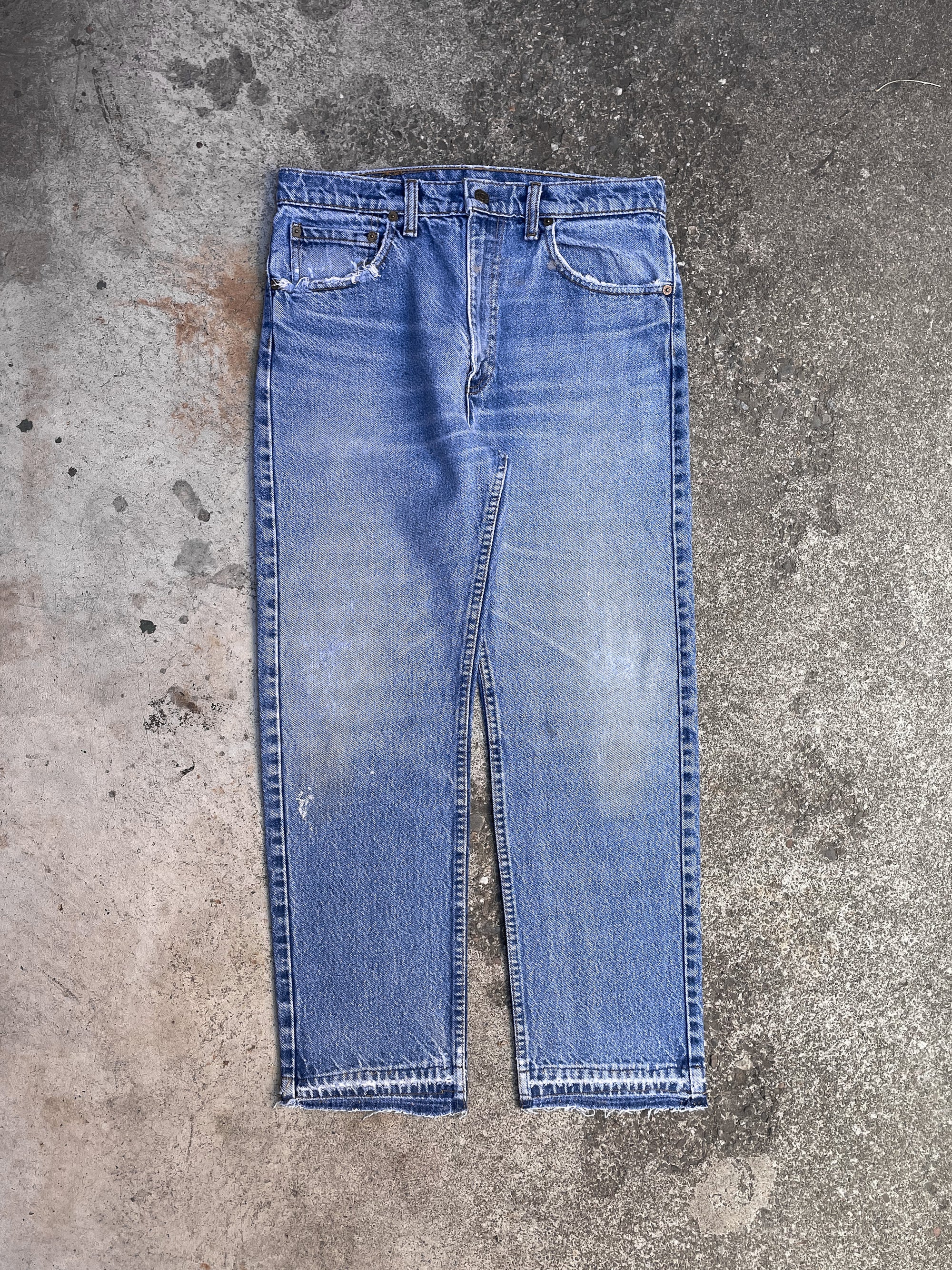 1990s Levi’s Faded Blue 505 Released Hem (30X27)