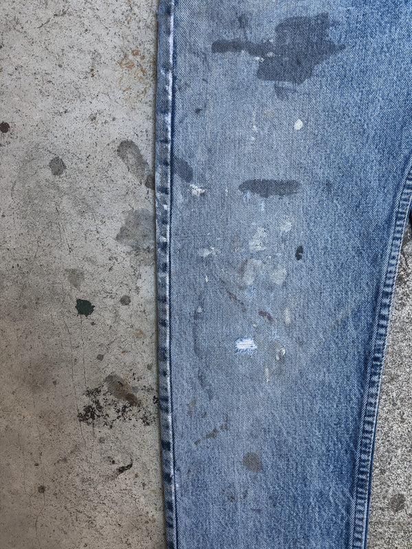 1970s Levis Faded Worn In Blue 505 (27X30)