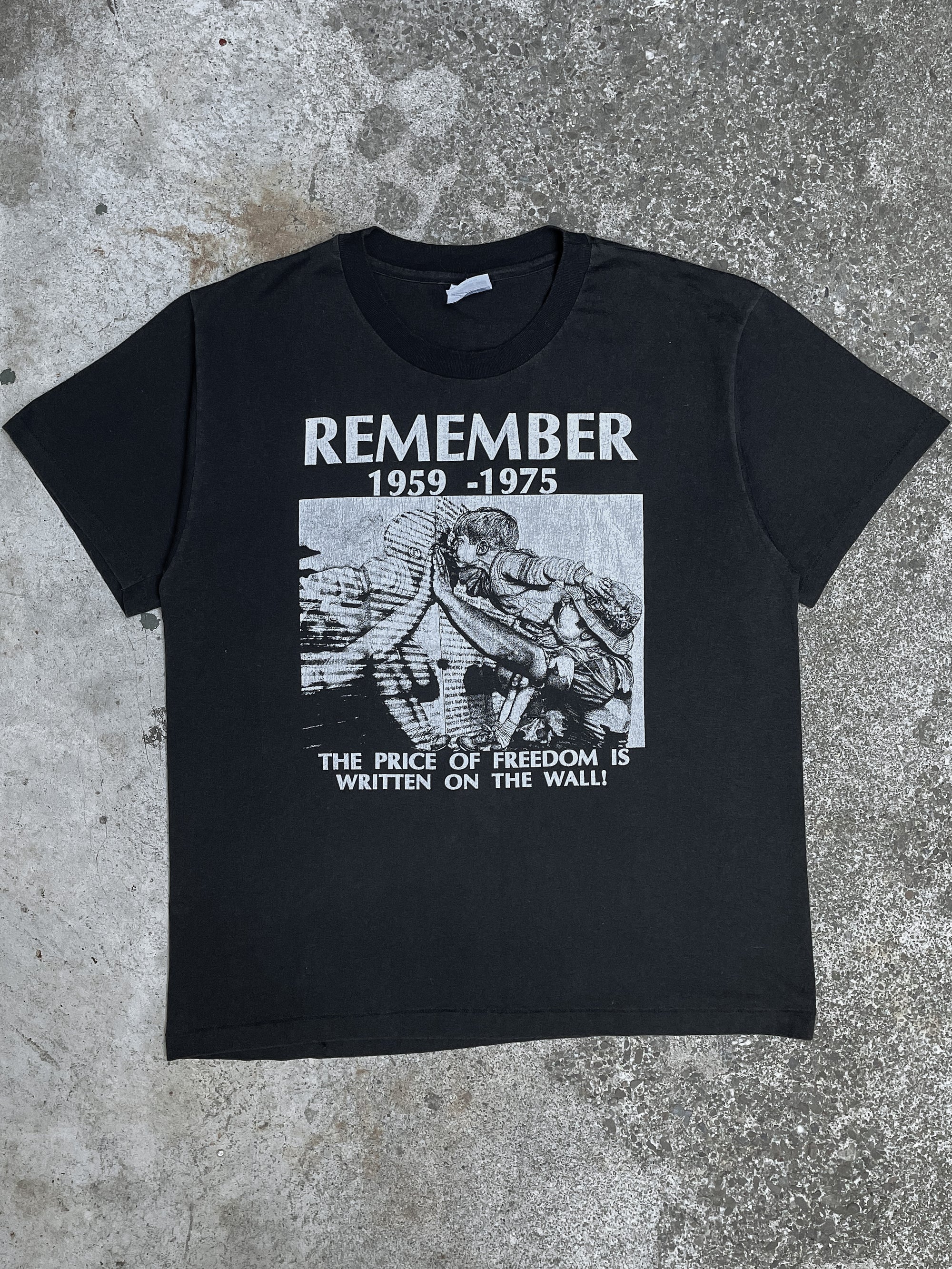 1990s “Remember” Single Stitched Tee