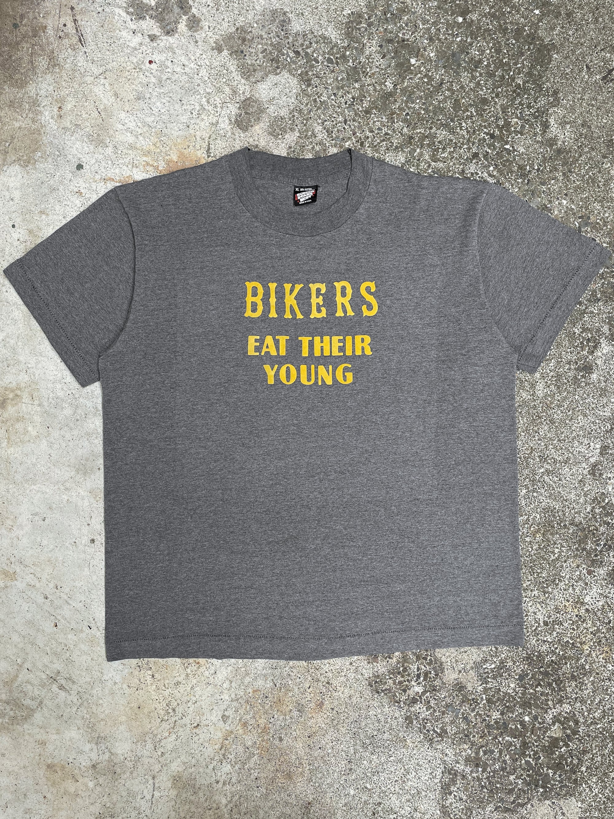 1990s “Bikers Eat Their Young” Tee (XL)