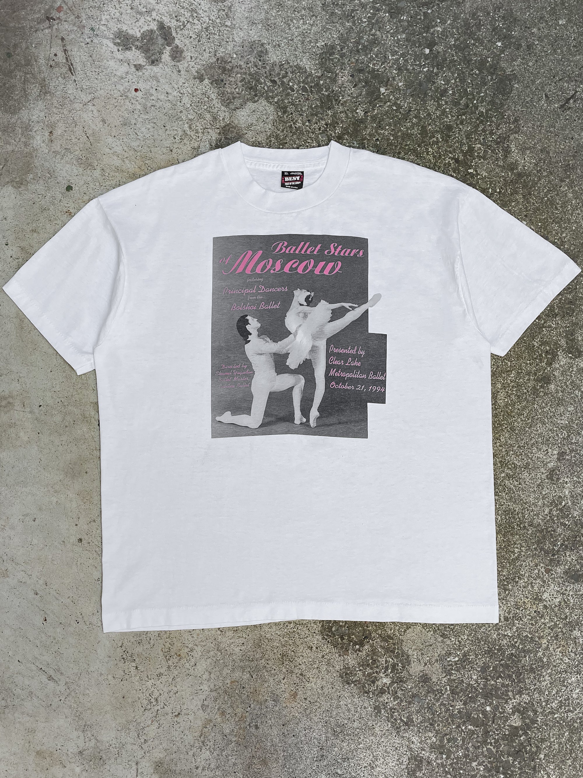 1990s “Ballet of Moscow” Single Stitched Tee