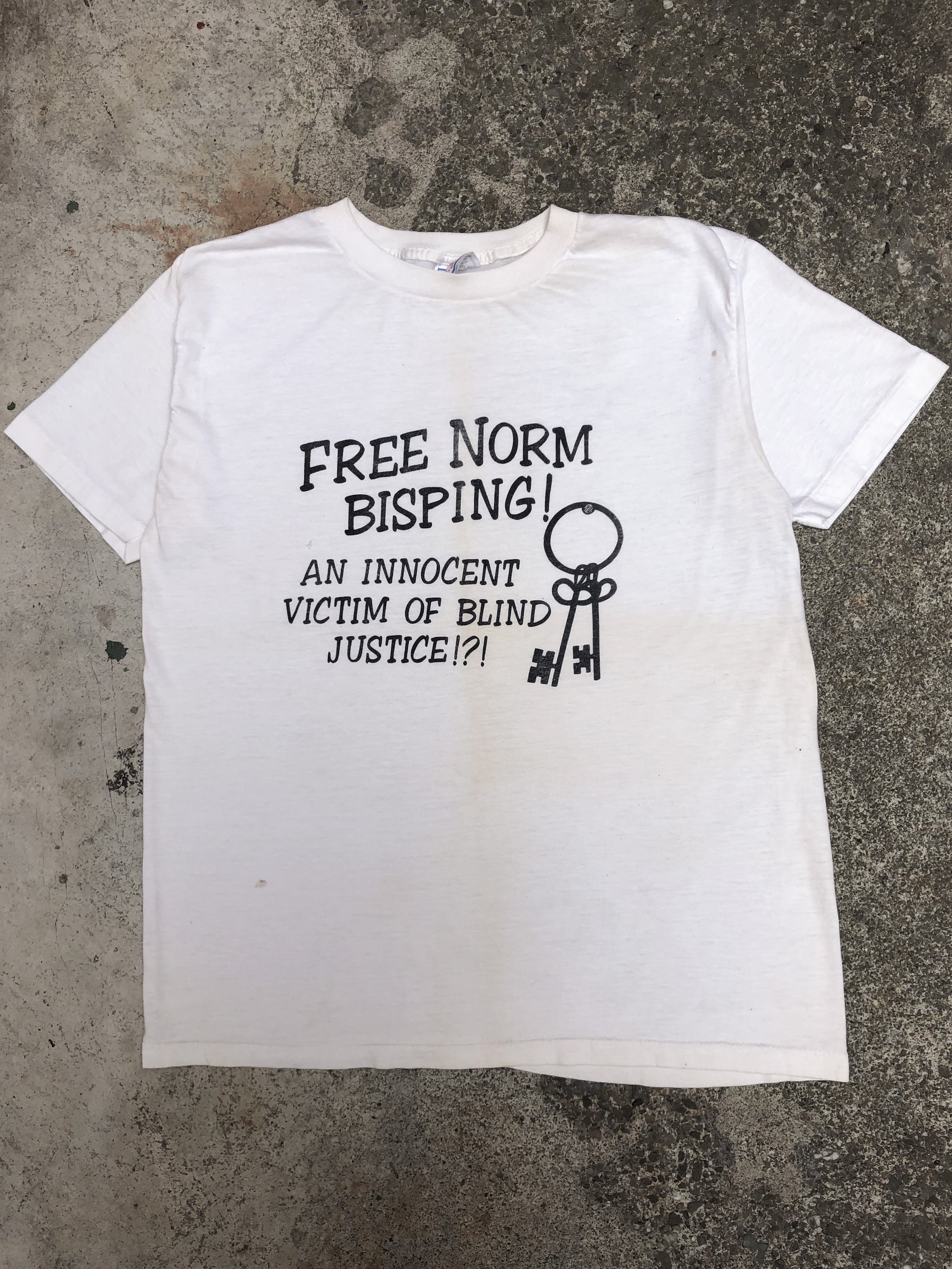 1980s “Free Norm Bisping!” Tee (M)