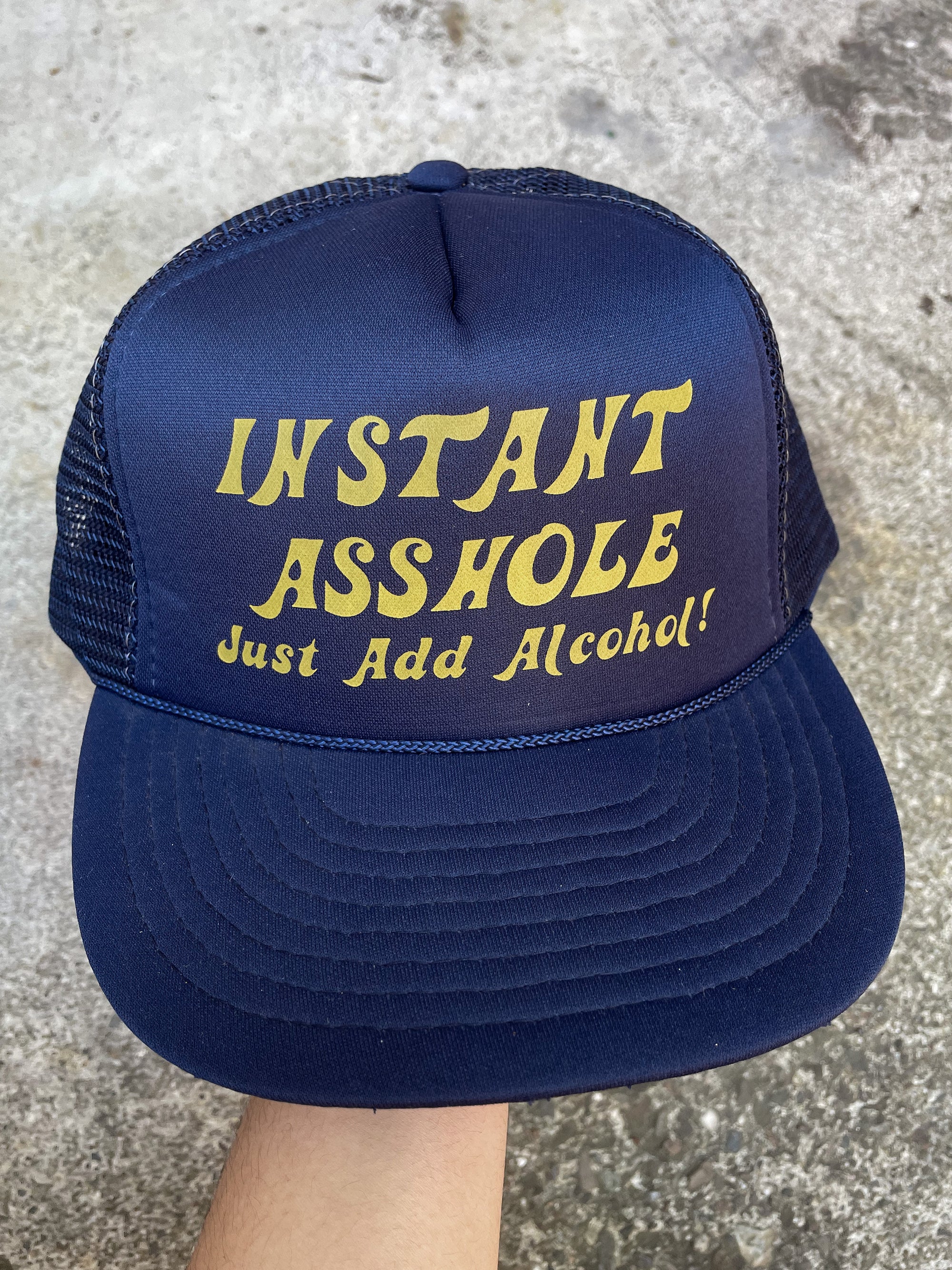 1990s “Instant Asshole” Trucker Hat