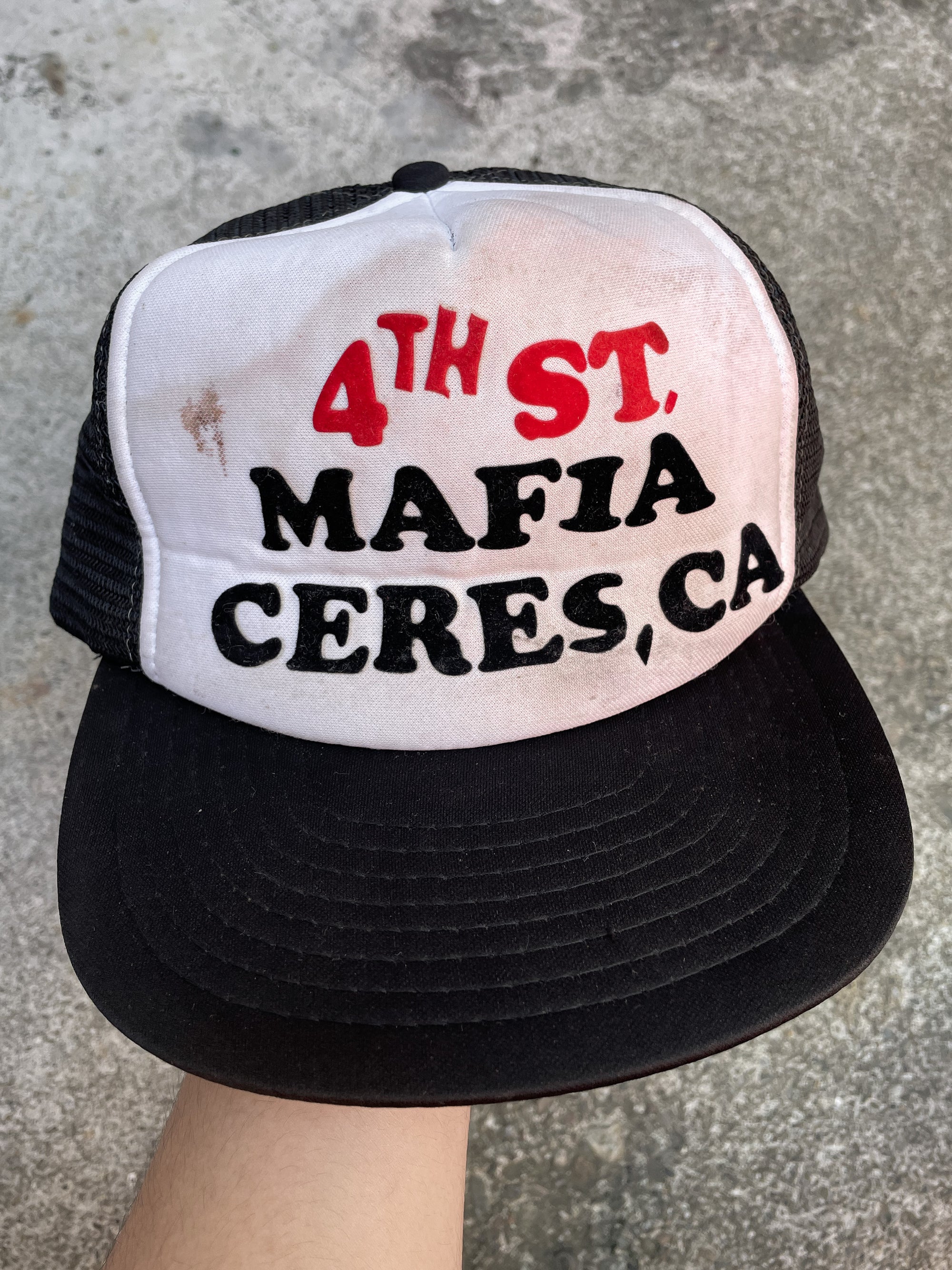 1990s “4th St. Mafia” Trucker Hat