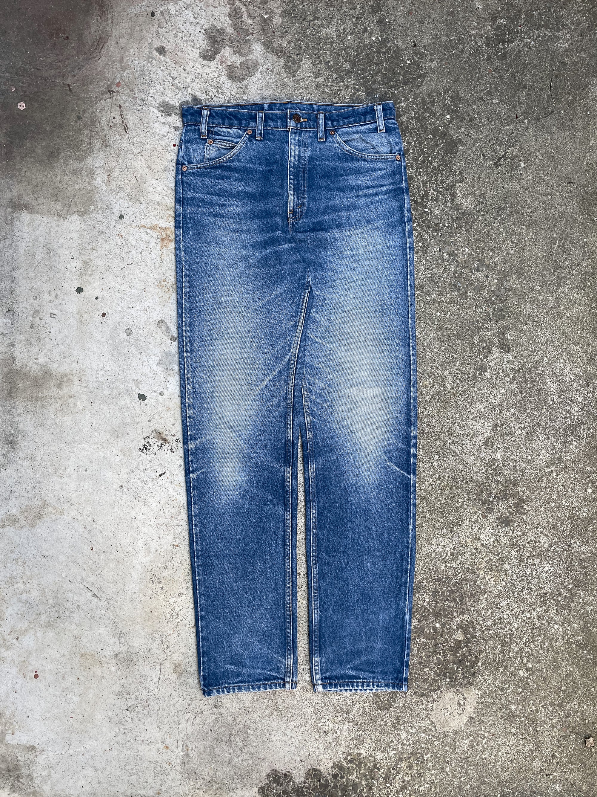 1990s Orange Tab Levi’s Faded Blue 505 (32X33)