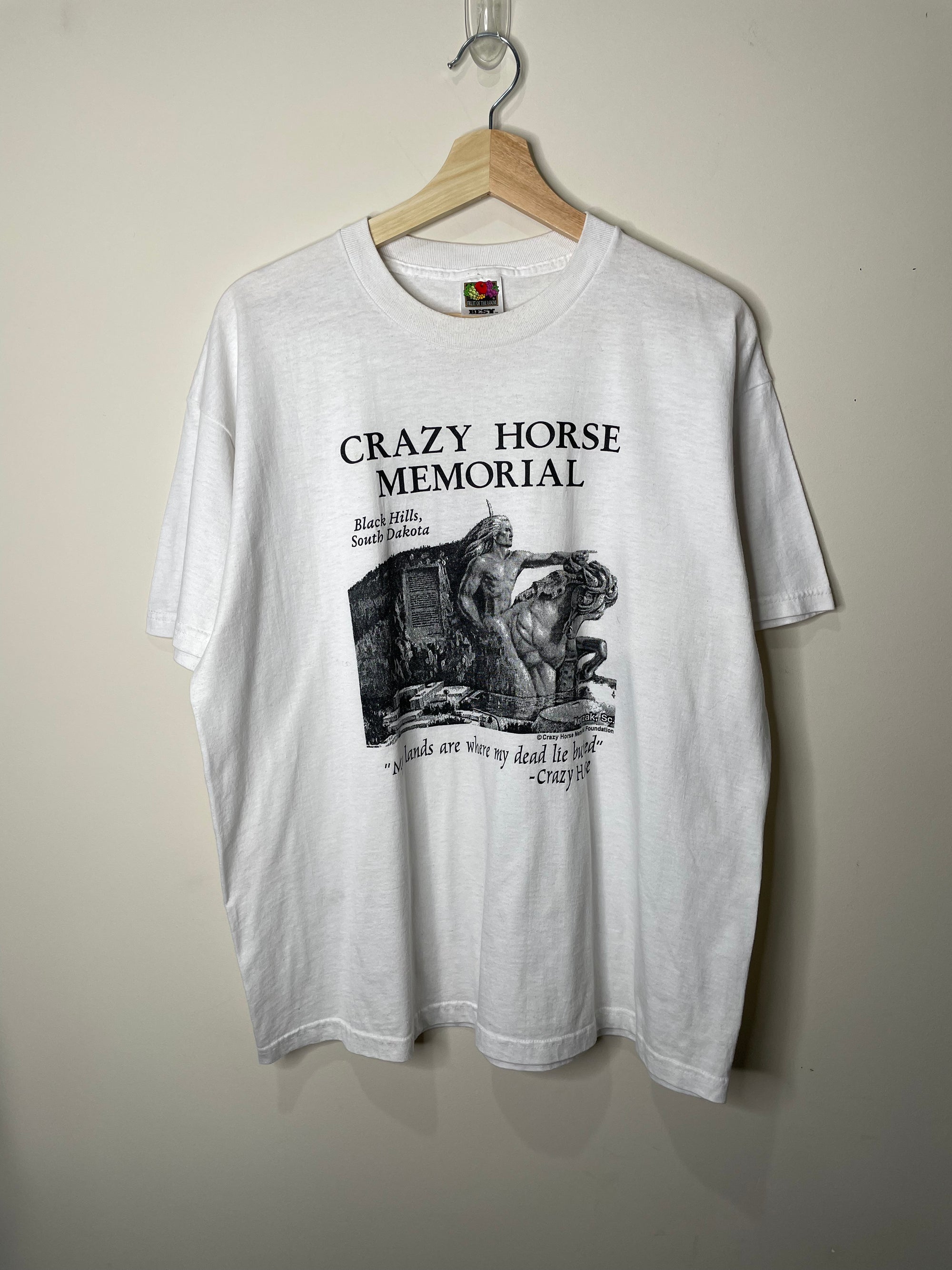 1990s “Crazy Horse Memorial” Tee (XL)