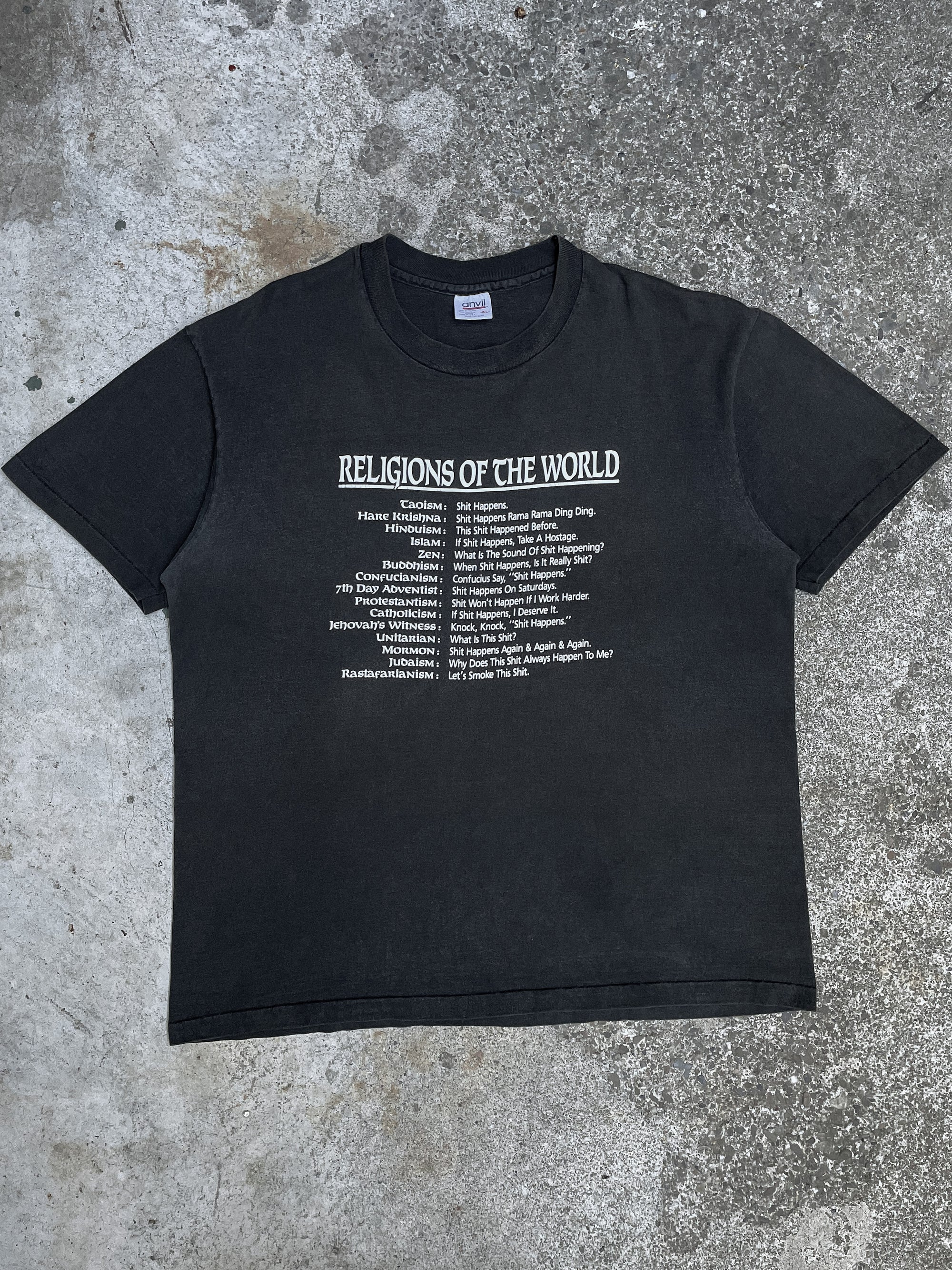 1990s “Religions of the World” Single Stitched Tee