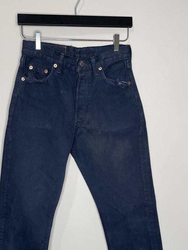 1990s Levi’s Faded Midnight 501 Released Hem (27X31)