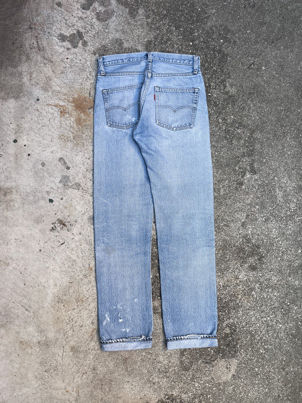 1970s Levi’s Faded Blue 501 Selvedge Redline (27X31)