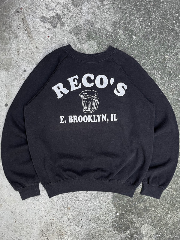 1990s “Reco’s” Raglan Sweatshirt (M)