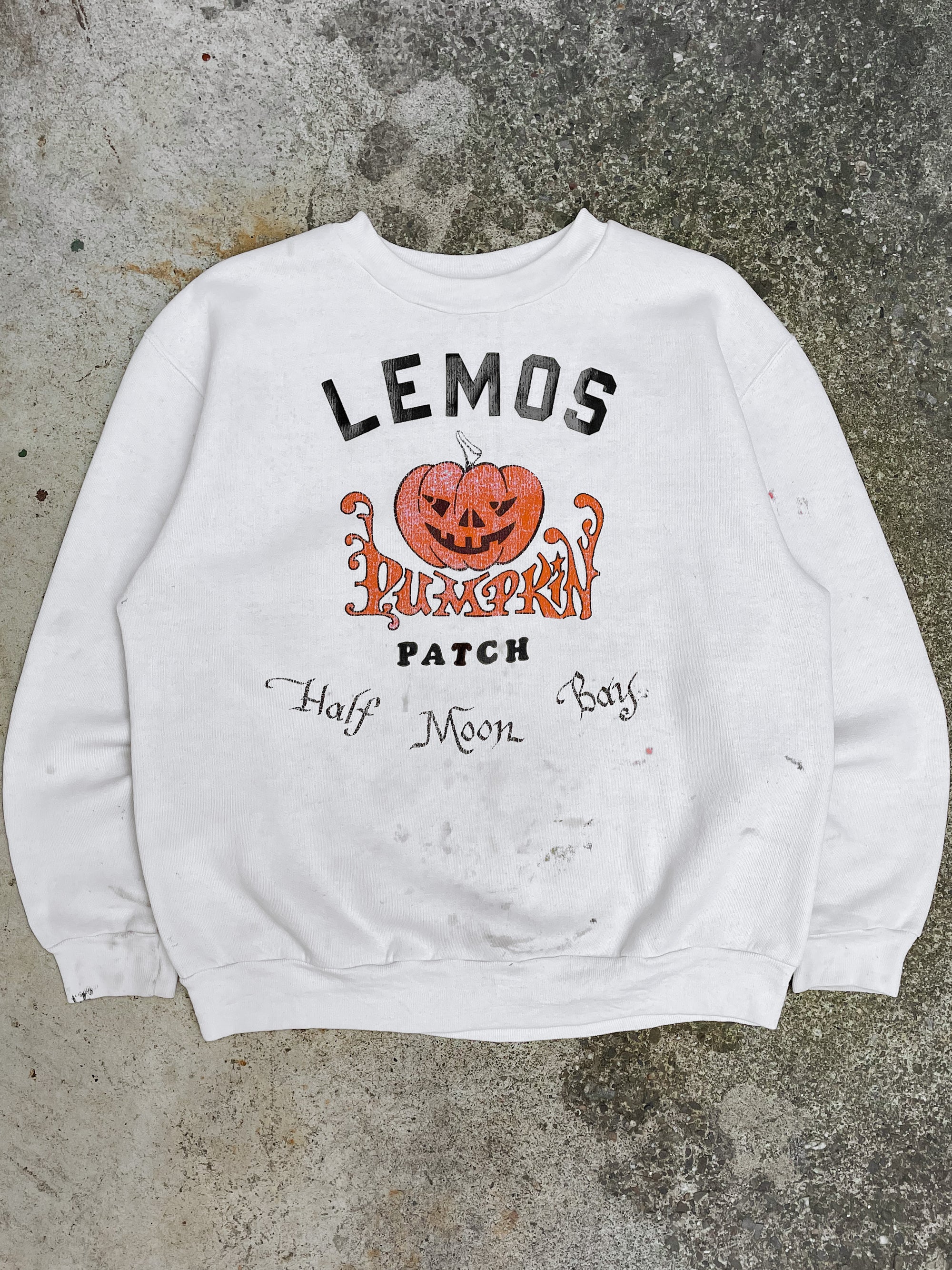 1980s Russell “Lemos Pumpkin Patch” Sweatshirt