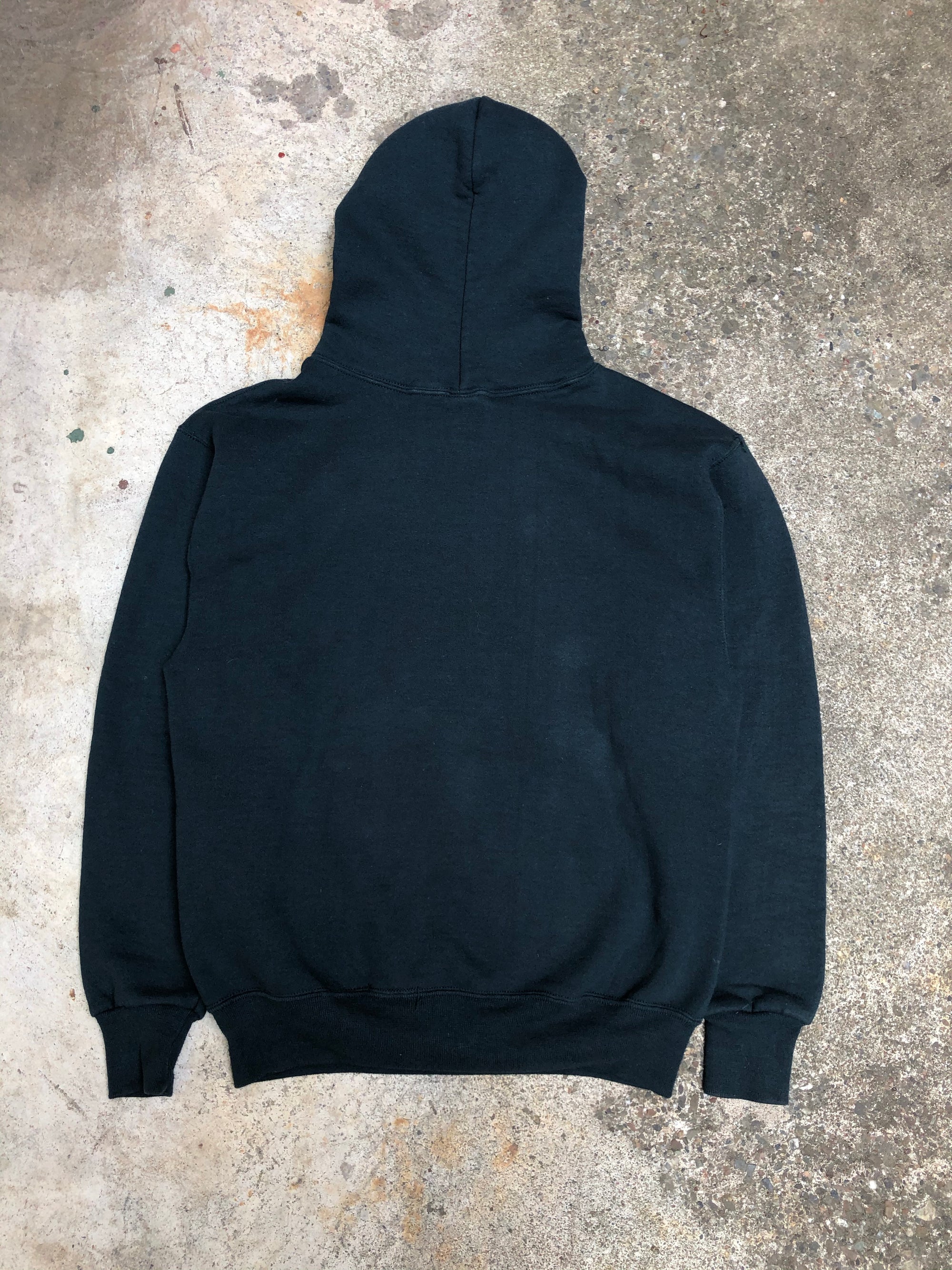 1980s Russell Sage Green Blank Hoodie