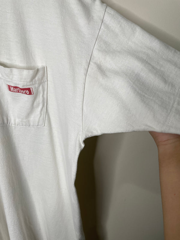 1990s “Marlboro Rodeo” Single Stitched Pocket Tee (XL)