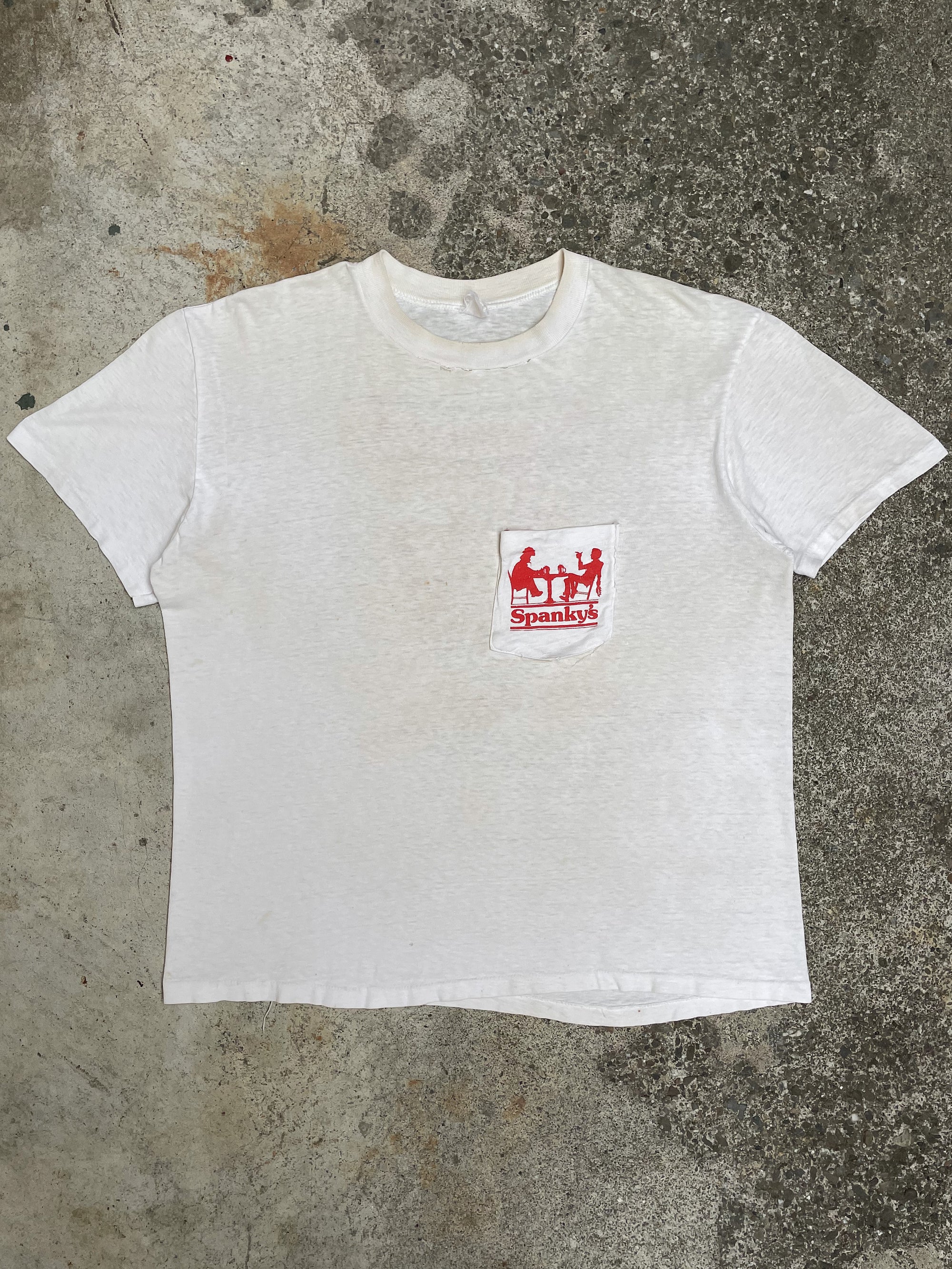 1980s “Spanky’s” Single Stitched Pocket Tee