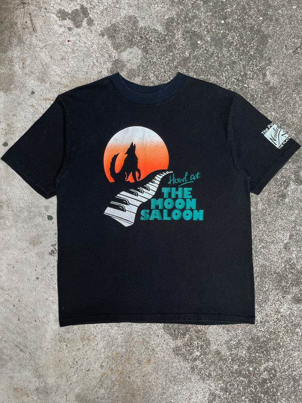 1990s “The Moon Saloon” Single Stitched Two-Tone Tee