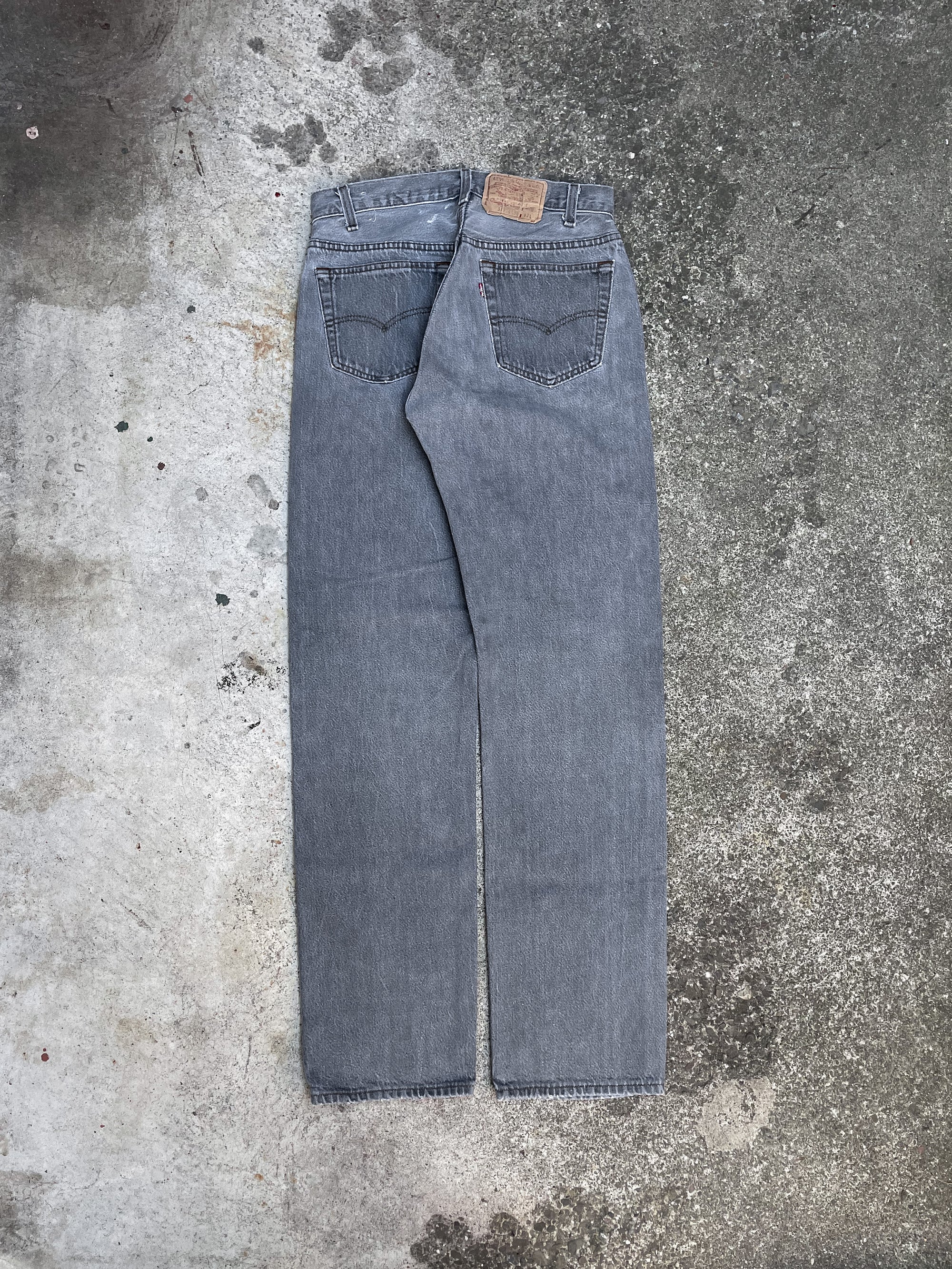 1980s/90s Levi’s Faded Grey 501 (28X32)