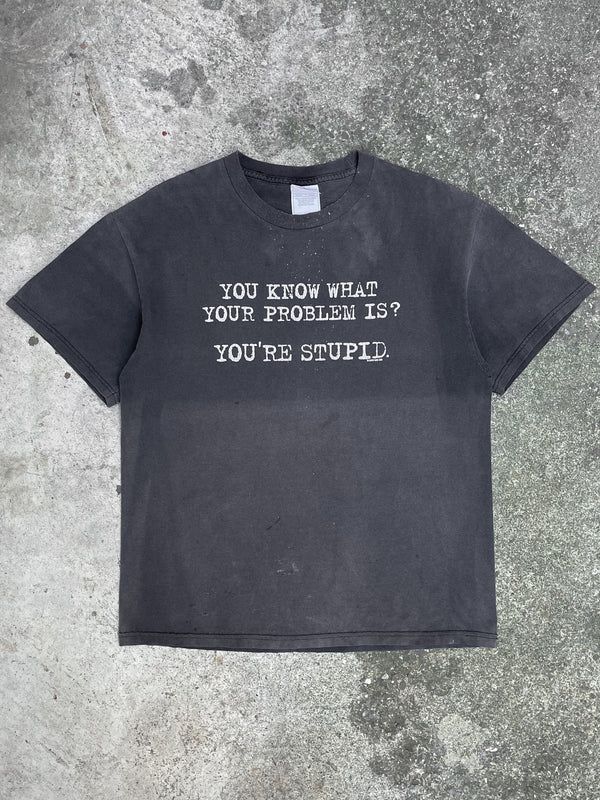 1990s/00s “You’re Stupid” Sun Faded Tee (M/L)