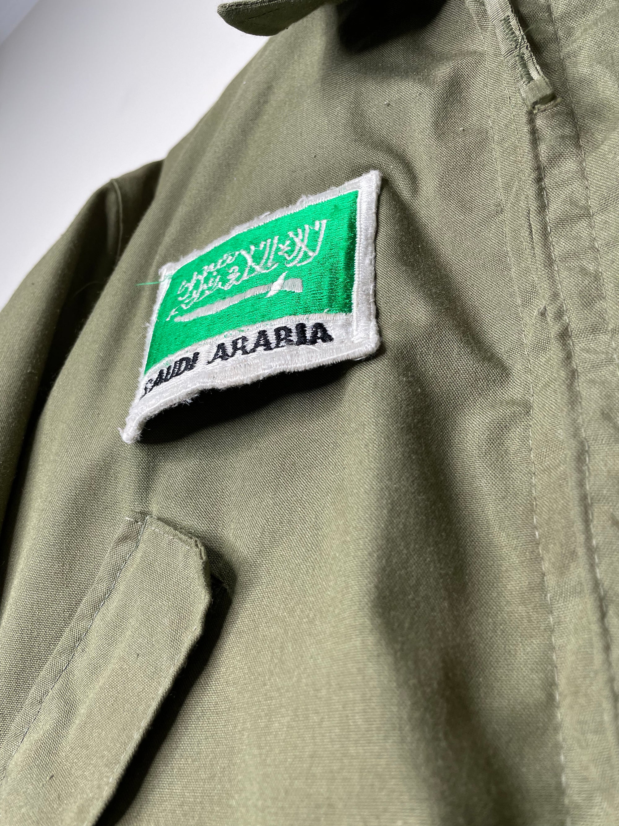 1980s “Saudi Arabia” Military Tanker Jacket (S)