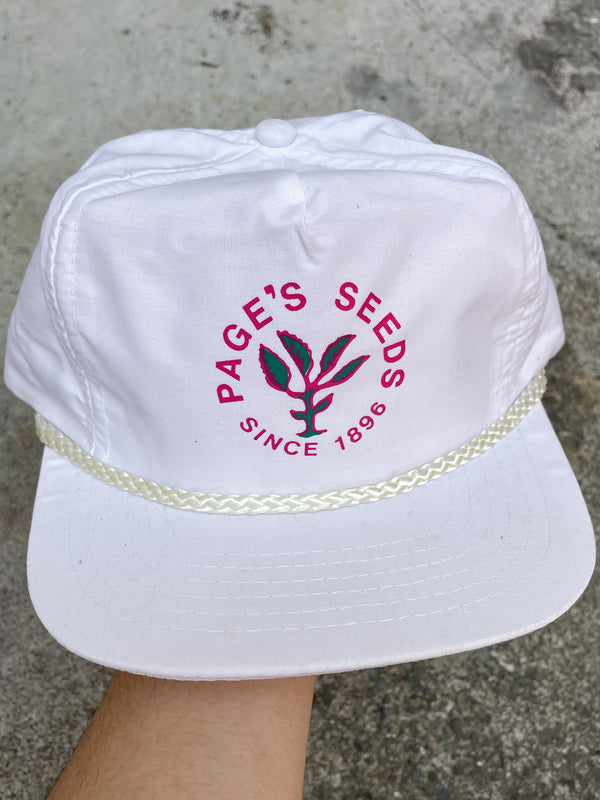 1990s “Page’s Seeds” Trucker Hat