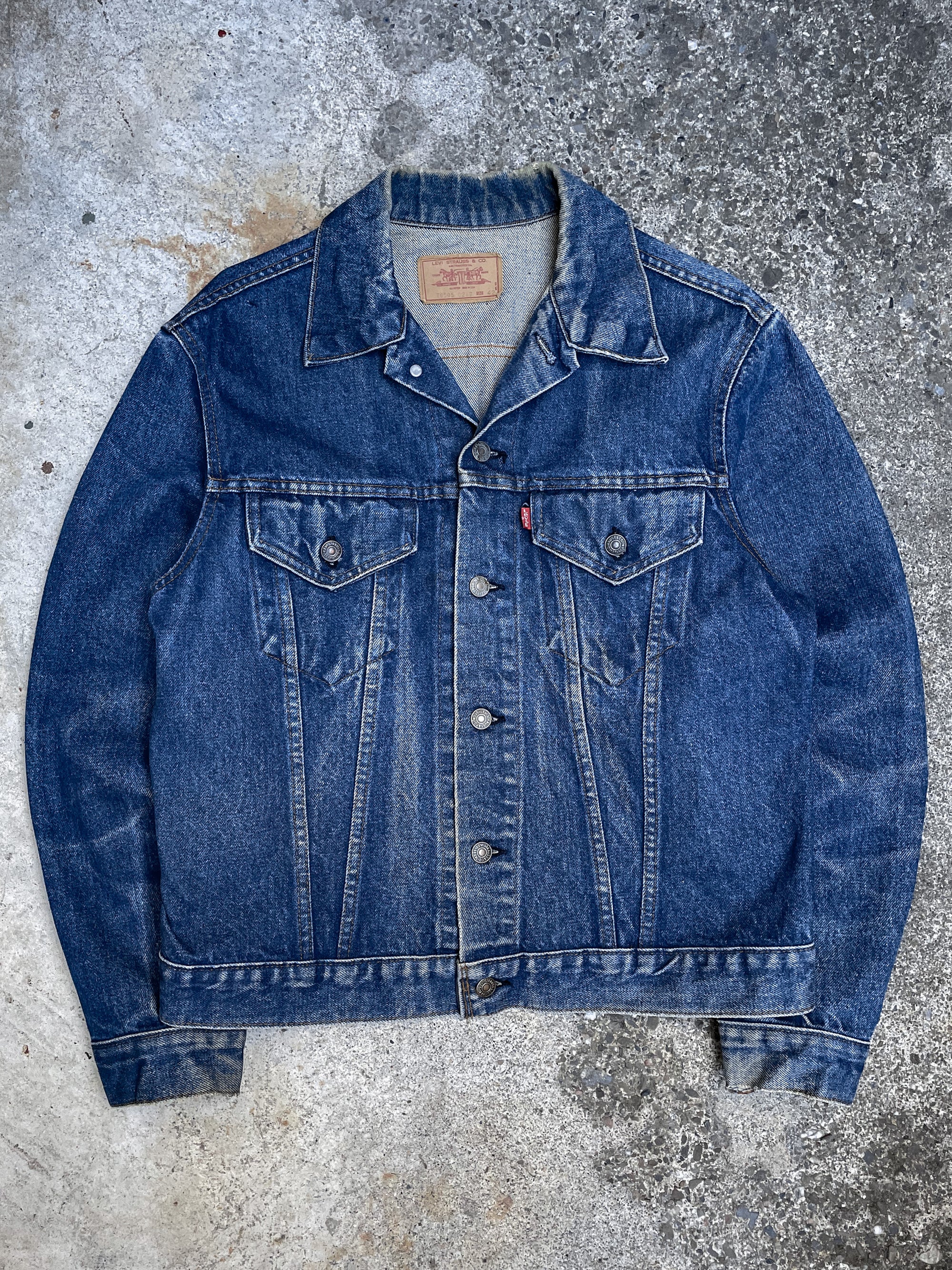 1970s Levi’s Dark Wash Indigo Denim Jacket