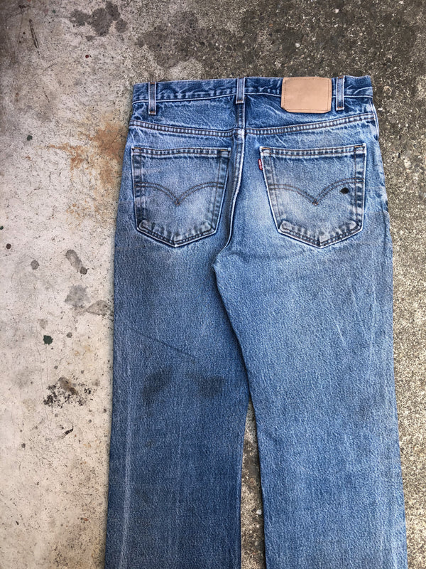 1990s Levis Dirty Faded Blue 517 (31X30)