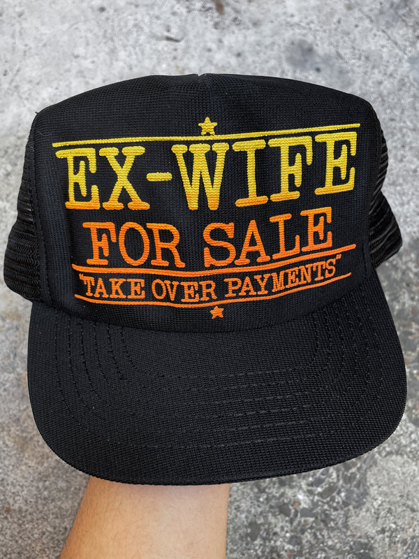 1980s “Ex-Wife For Sale” Trucker Hat