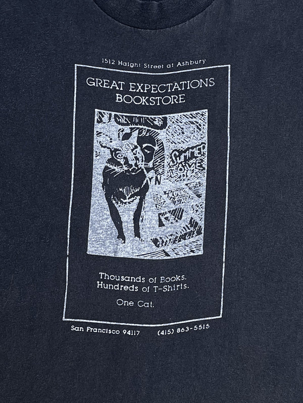 1980s “Great Expectations Bookstore” Single Stitched Tee