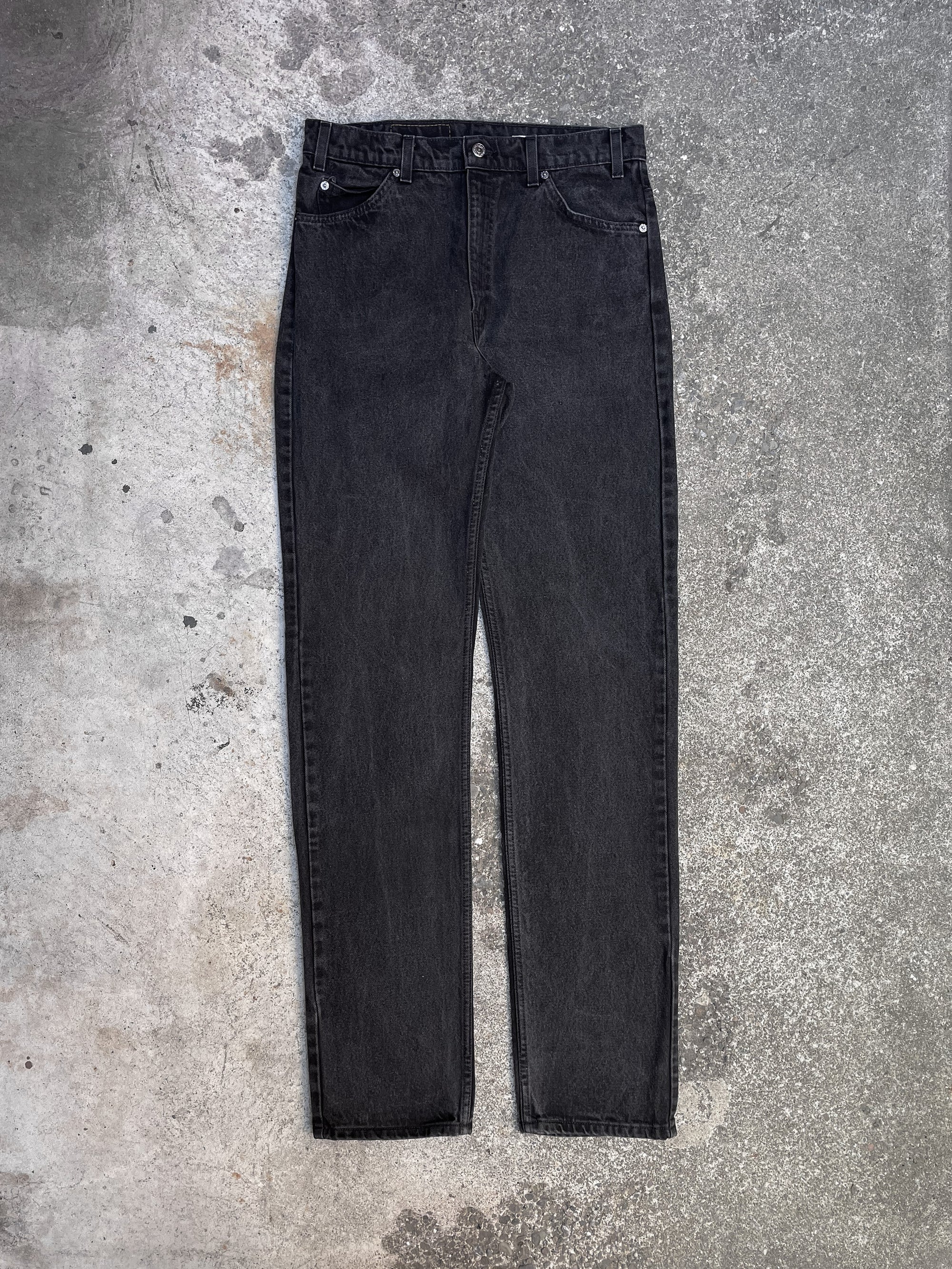 1990s Orange Tab Levi’s Faded Black 505 (31X35)