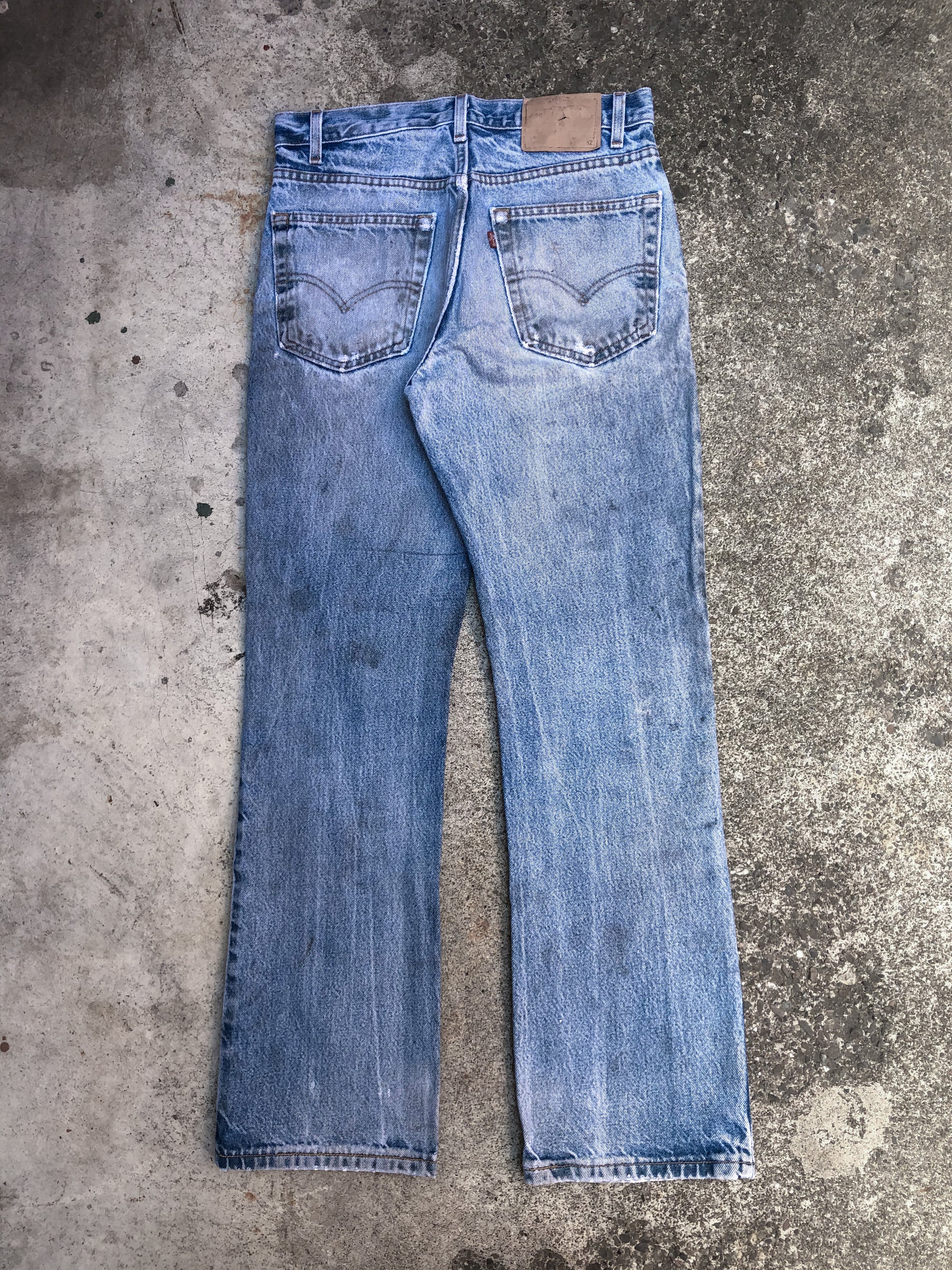 1990s Levis Dirty Faded Blue 517 (31X30)