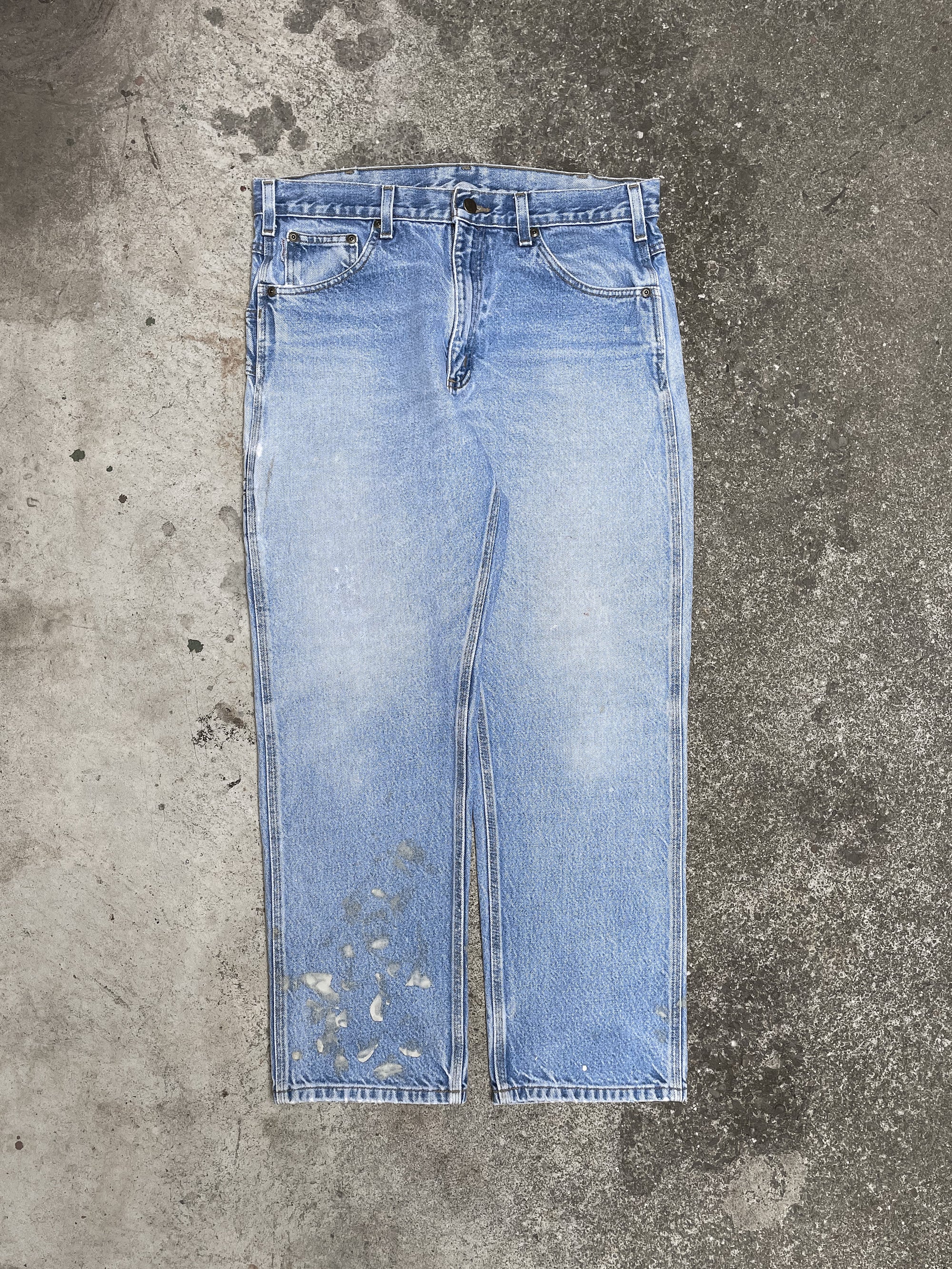 Carhartt Faded Blue Work Denim (34X28)