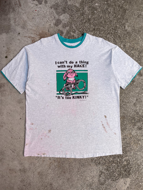 1990s “I Can’t Do A Thing With My Hare!” Single Stitched Tee