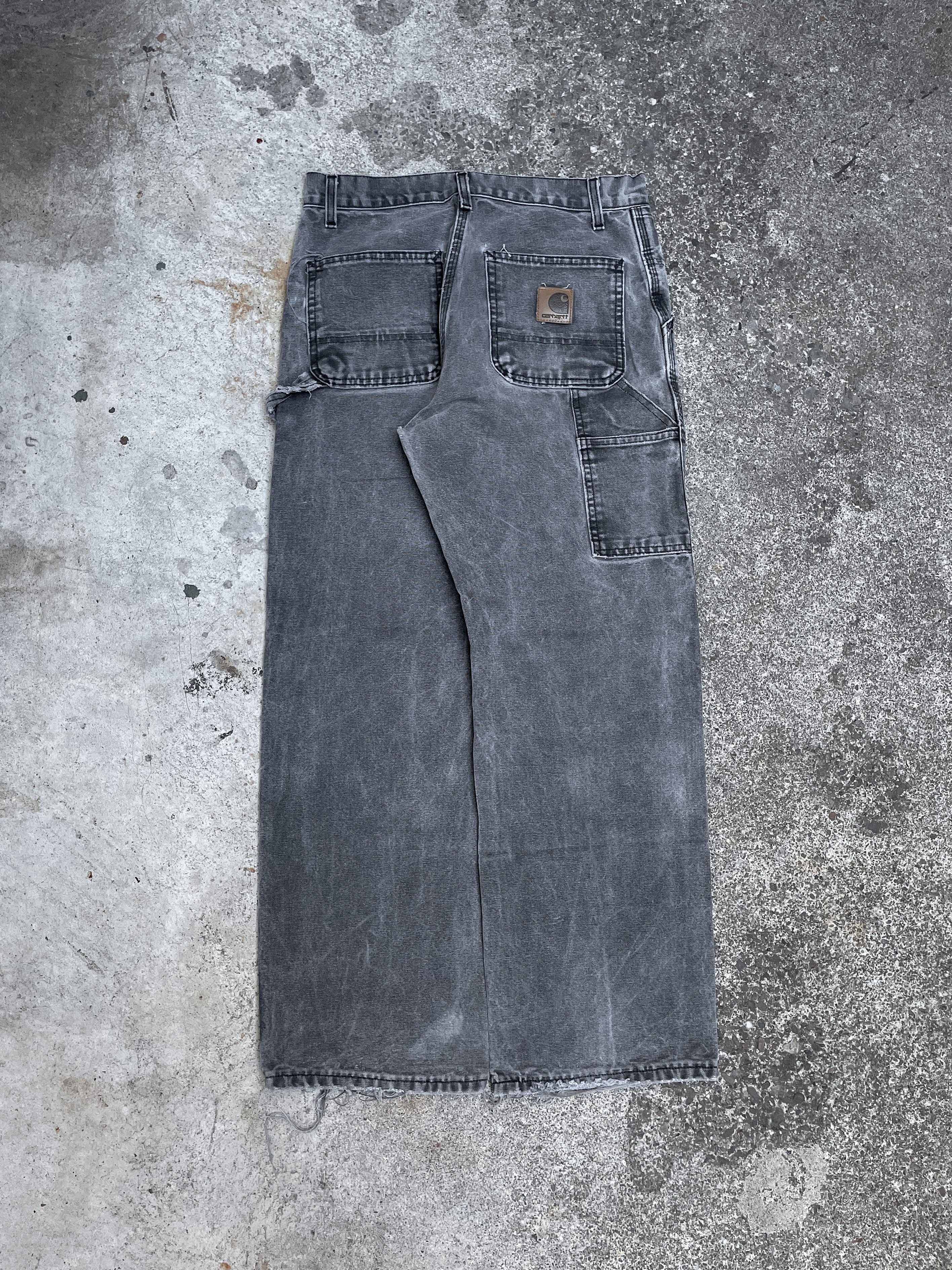 Carhartt B12 Faded Onyx Single Knee Work Pants (28X27) – DAMAGED