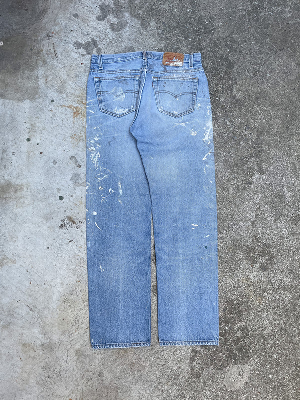 1990s Levi’s Painted Faded Blue 501XX (32X29)