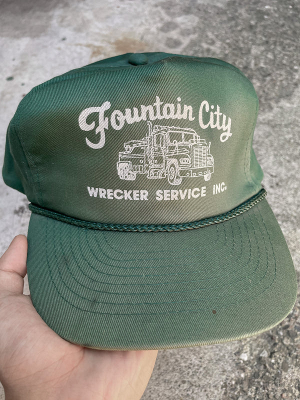 1980s “Fountain City” Sun Faded Trucker Hat