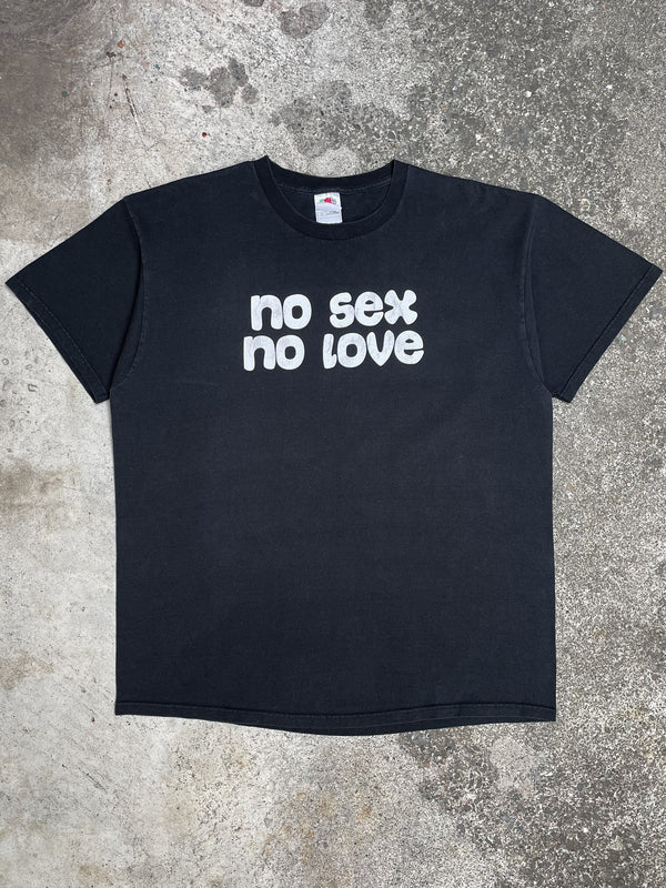 Vintage 00s “No Sex No Love” Tee (XL)