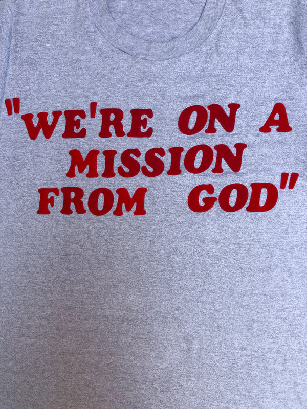 1980s Single Stitched “We’re On A Mission From God” Tee