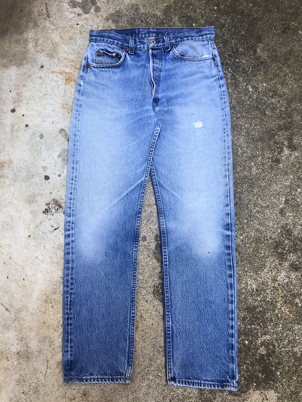 1980s Levis Faded Blue 501 (30X29)