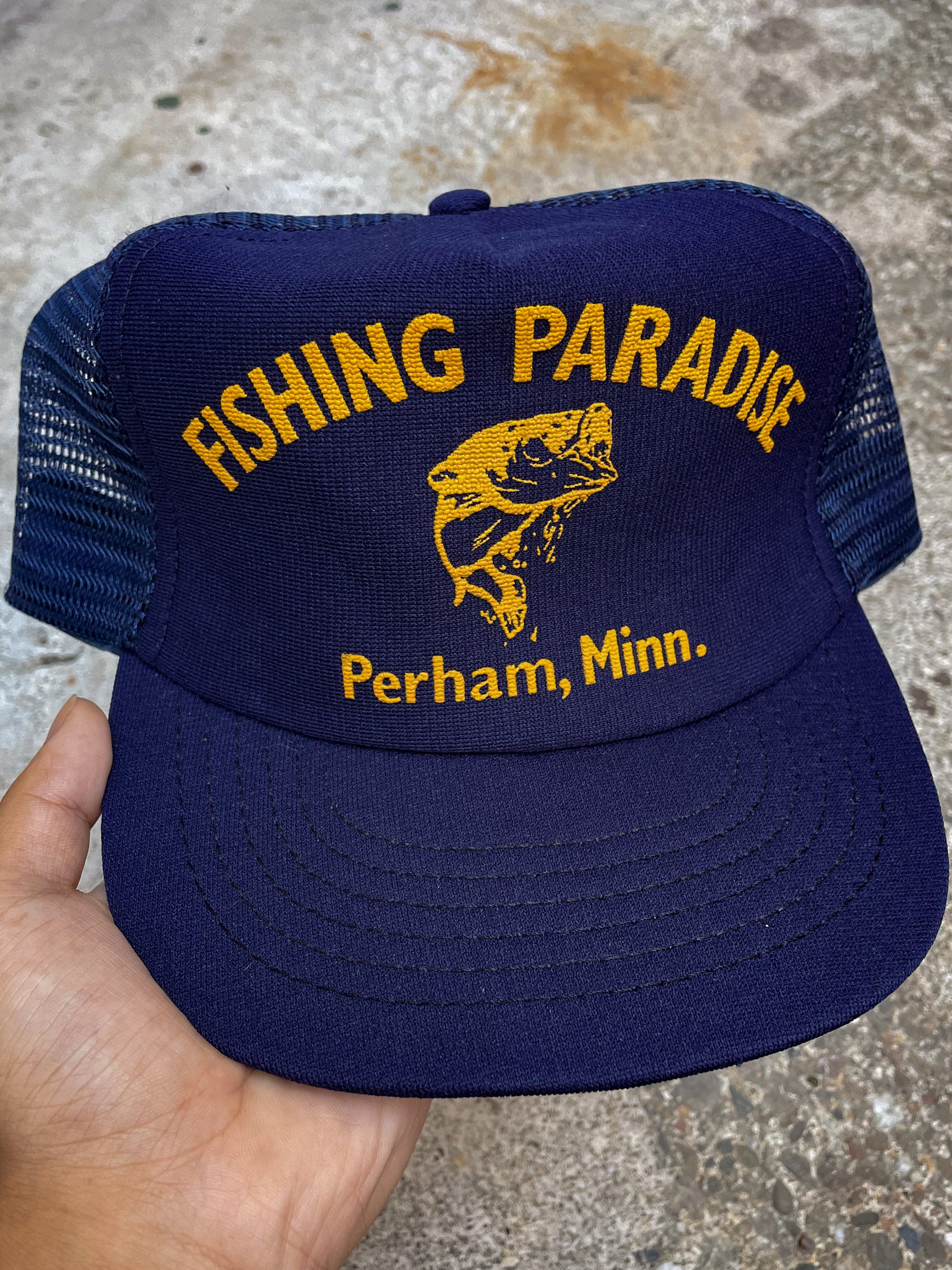 1980s “Fishing Paradise” Trucker Hat