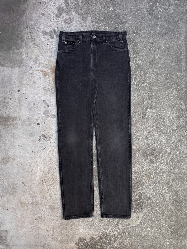 1990s Orange Tab Levi’s Repaired Faded Black 505 (32X33)