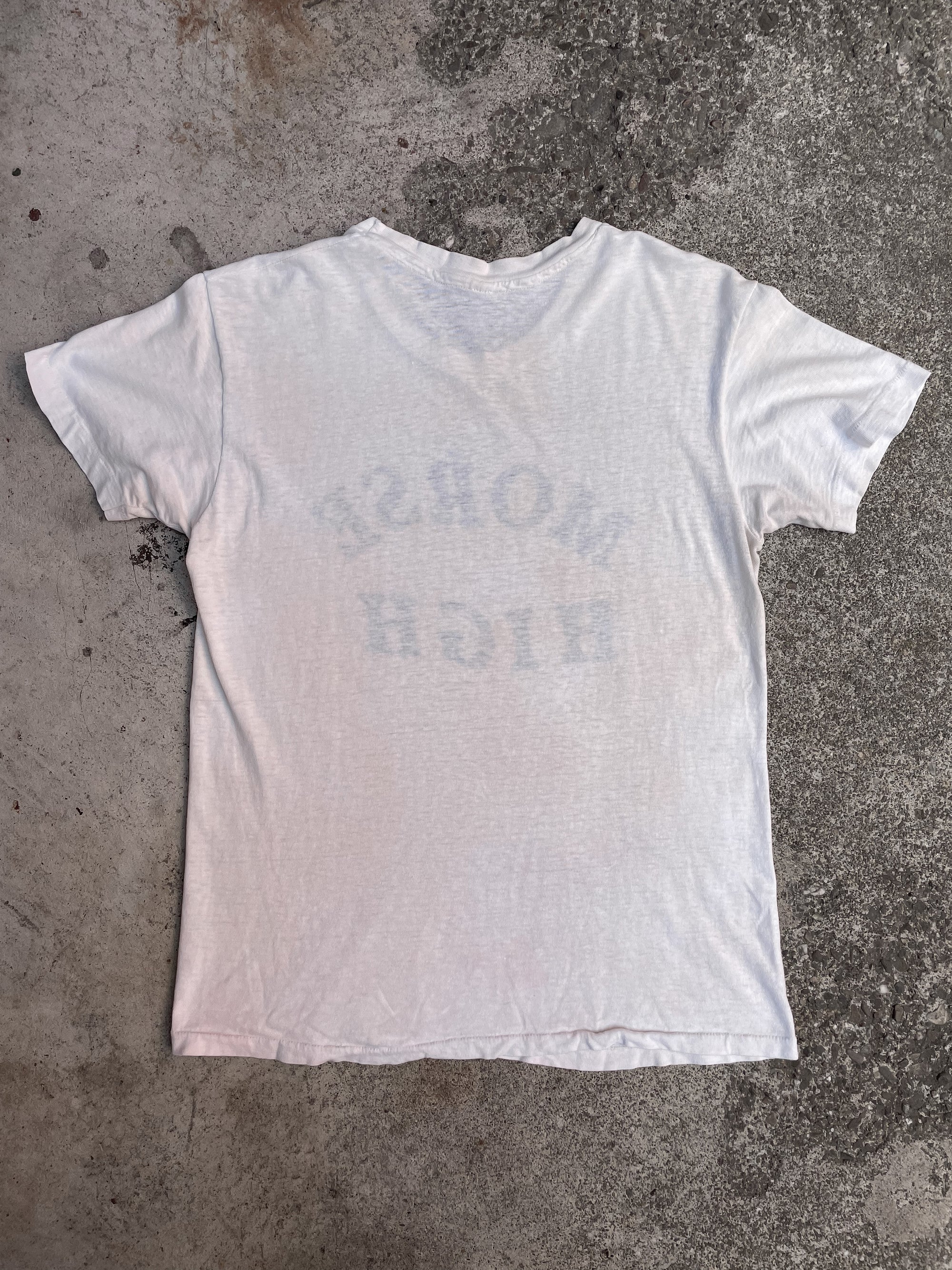 1960s “Morse High” Stained Single Stitched Tee