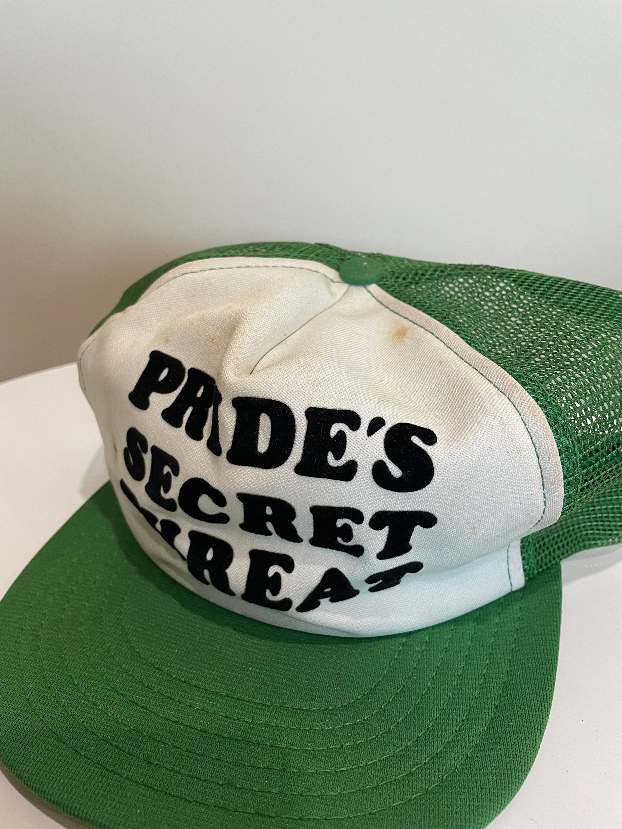 1980s “Pride’s Secret Threat” Trucker Hat