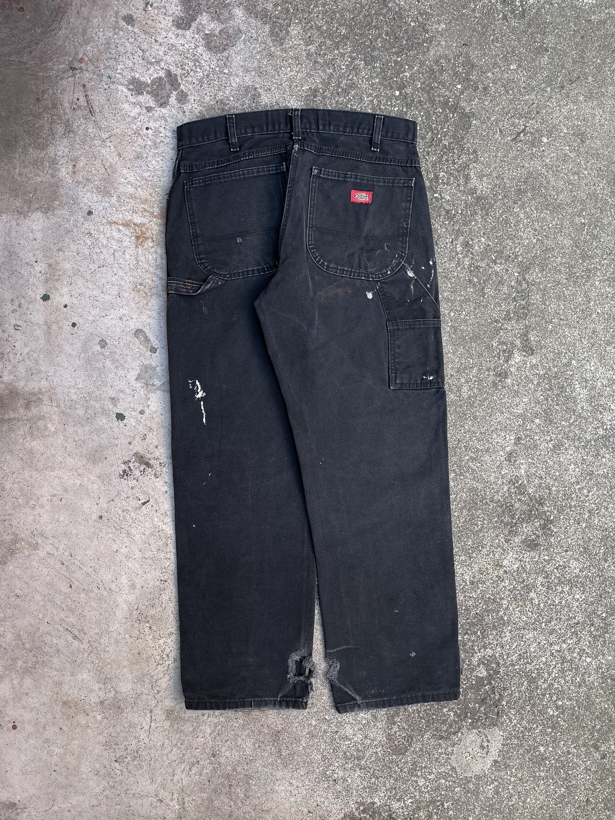 Dickies Faded Black Work Pants (32X29)