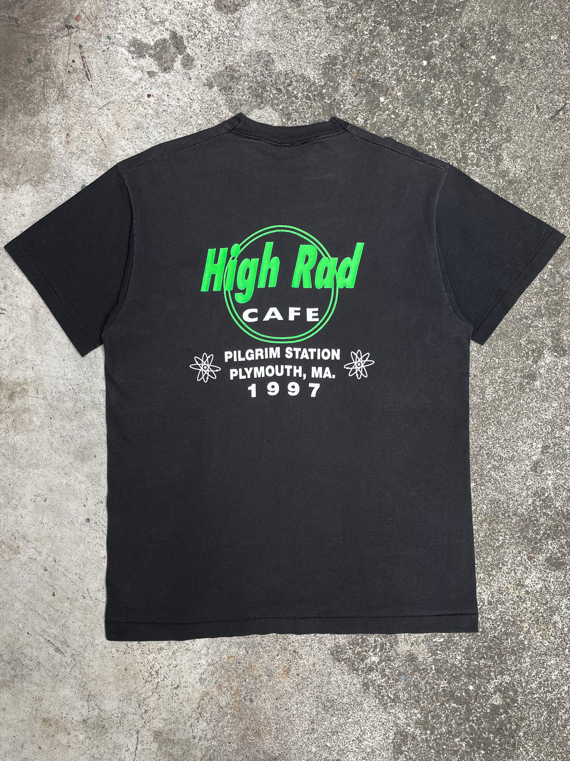 1990s “High Rad Cafe” Pocket Tee (XL)