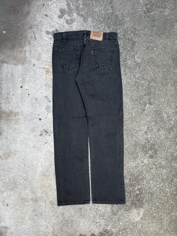 1990s Orange Tab Levi’s Faded Black 505 (32X31)