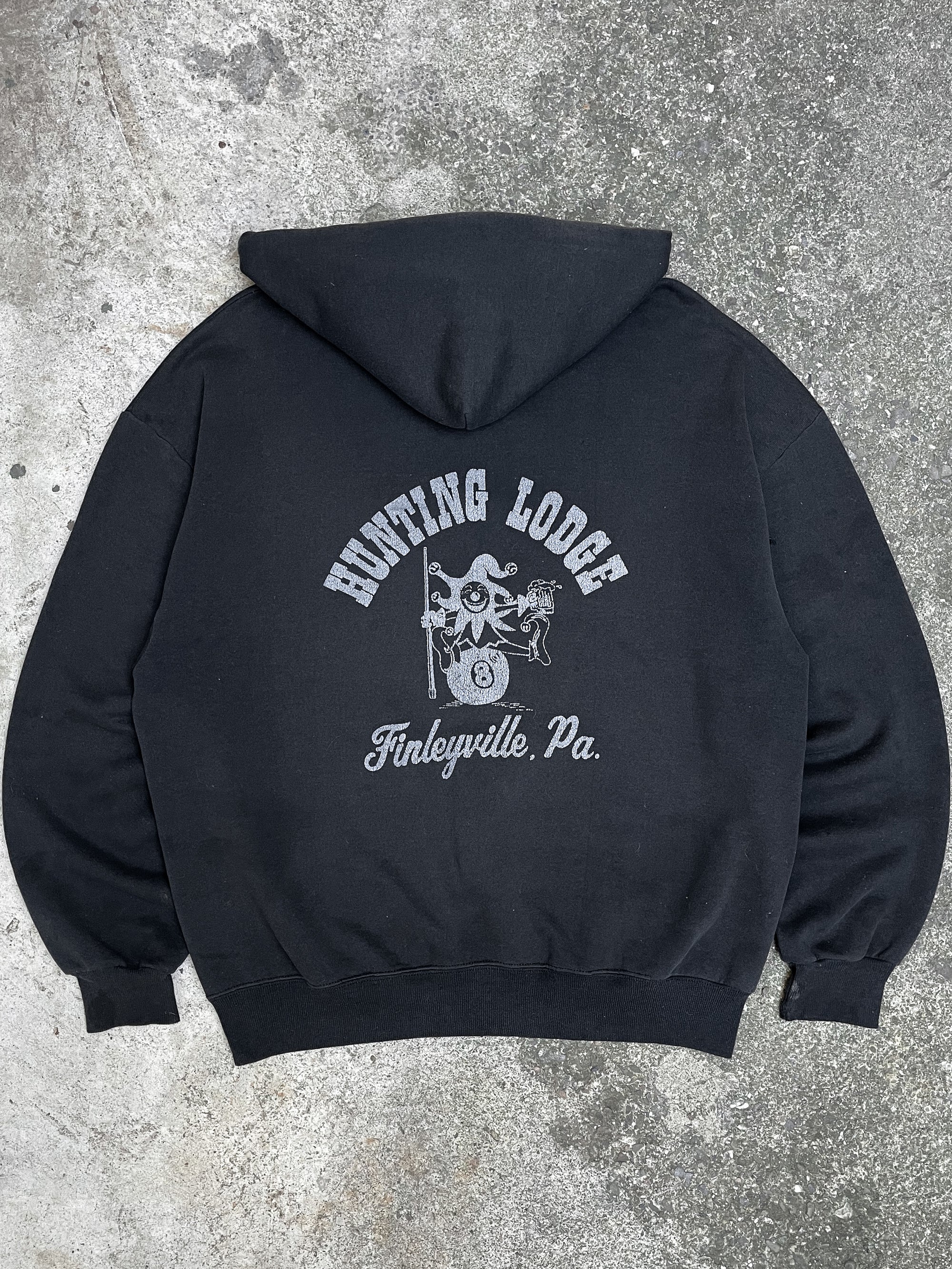 1990s “Hunting Lodge” Zip Up Hoodie (L/XL)