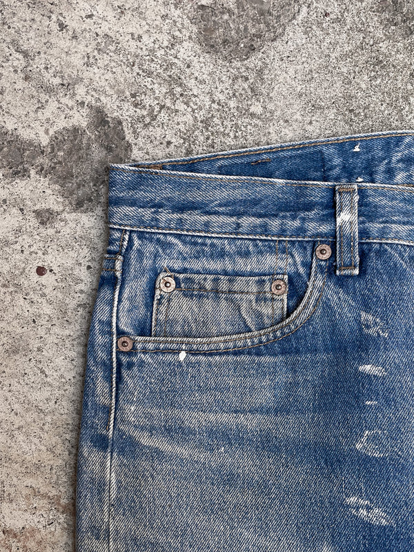 1990s Levi’s Painted Faded Blue 501 (30X31)