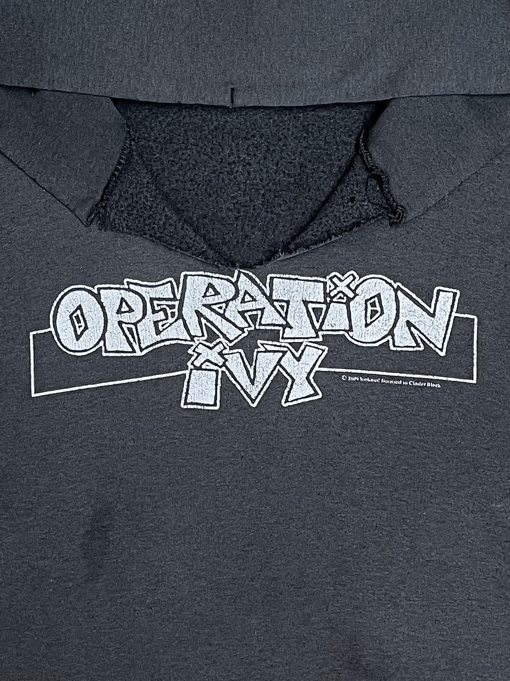 1990s “Operation Ivy” Faded Hoodie